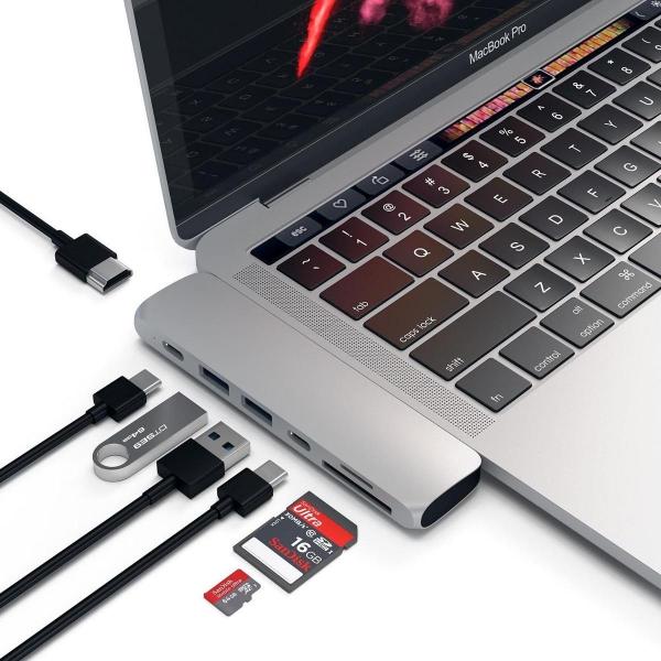 Tudo sobre 'HyperDrive Super HUB para MacBook Pro Type-C 7 em 1 4K HDMI USB 2x 3.0 - X-doria'