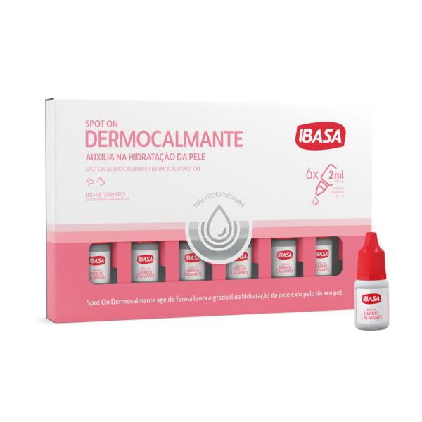 Ibasa Spot On Dermocalmante 2ml - 6 Unidades