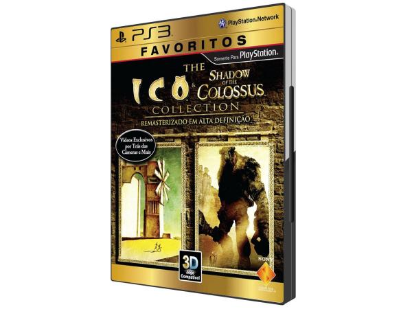 Tudo sobre 'Ico Shadow Of The Colossus para PS3 - Coleção Favoritos - Sony'