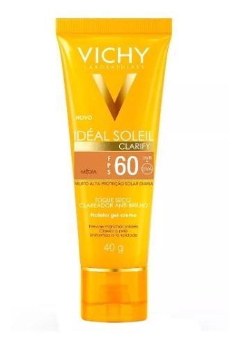Idéal Soleil Clarify Fps60 Vichy - Protetor Solar Média 40g