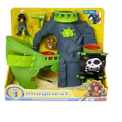 Ilha Pirata Fantasma Imaginext - Mattel