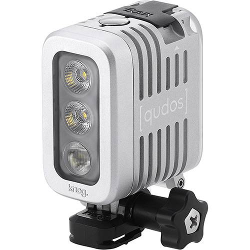Iluminador Knog para GoPro, Sony Action Can e DSLR - Prata