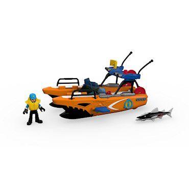 Imaginext Barco de Resgate Dtl95 Fisher- Price - Mattel