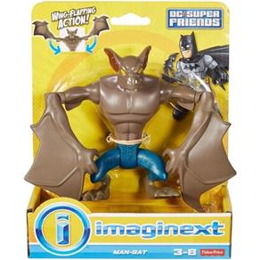 Imaginext Boneco DC Batman Morcego Humano - Fisher-Price