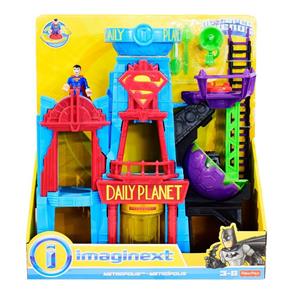 Imaginext Dc Metropolis Super Man - Mattel Dtp30 Mattel