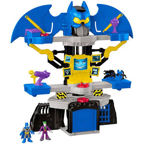 Imaginext - Dc Super Friends Batcaverna de Combate - Mattel
