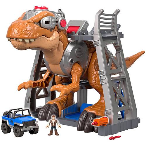 Tudo sobre 'Imaginext - Jurassic Rex Fmx85 - Mattel'