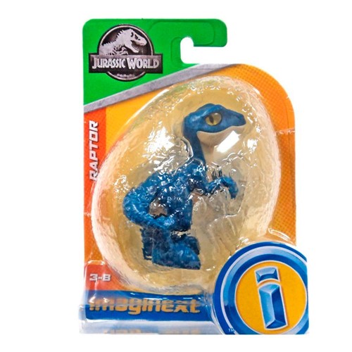 Imaginext Jurassic World - Raptor Azul MATTEL