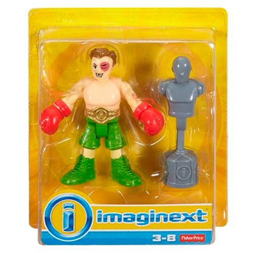 Imaginext Lutador de Boxe com Acessórios - Mattel