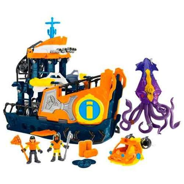 Imaginext - Navio Comando do Mar - Mattel