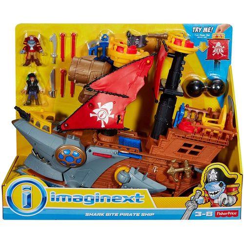 Imaginext Navio Pirata Tubarão - Mattel DHH61