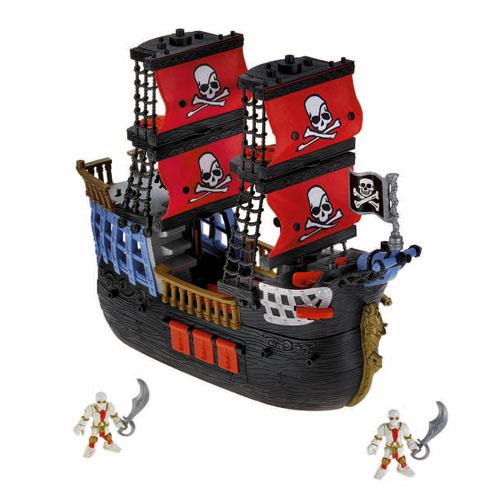 Imaginext Pirata Navio Pesadelo do Mar - Mattel