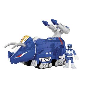 Imaginext Power Ranger Zord Rangers Triceratops - Mattel