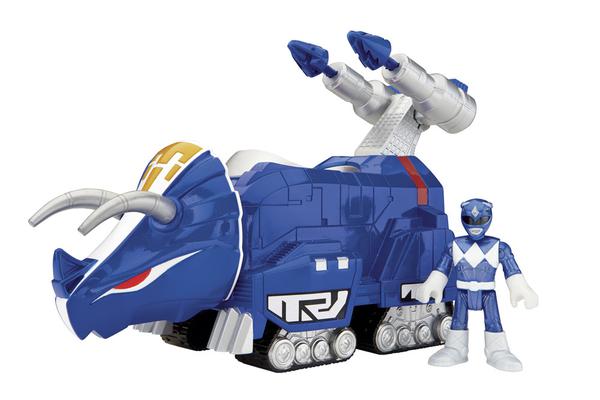 Imaginext Power Ranger Zord Rangers Triceratops - Mattel
