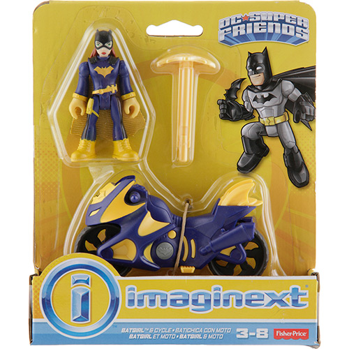 Imaginext Super Friends Batgirl e Moto - Mattel