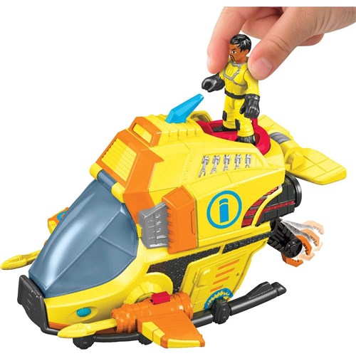 Imaginext Veículos Oceano - Mattel - Submarino Mattel
