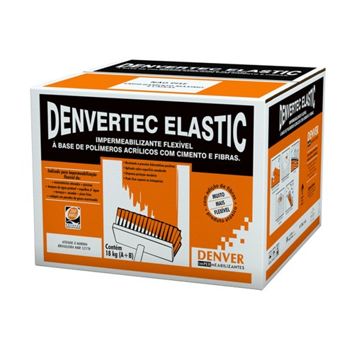 Tudo sobre 'Impermeabilizante Denvertec Elastic Caixa com 18Kg Denver Imper'