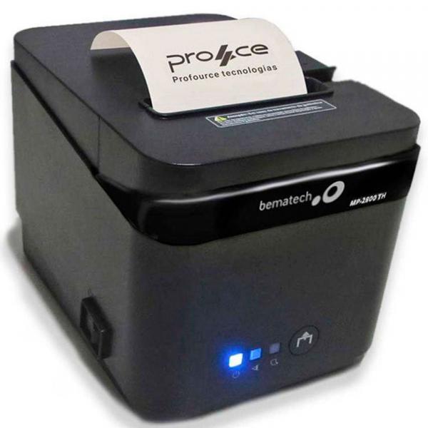 Impressora Bematech Térmica não Fiscal MP-2800 TH USB/Rede BR Guilhotina Preto
