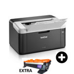 Impressora Brother 1202 C/Toner Extra e Cabo USB Incluso