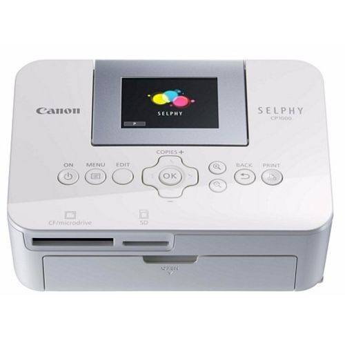 Impressora Canon Compacta Selhpy, LCD 2,7´, Entr USB, Sd e Cam Dig