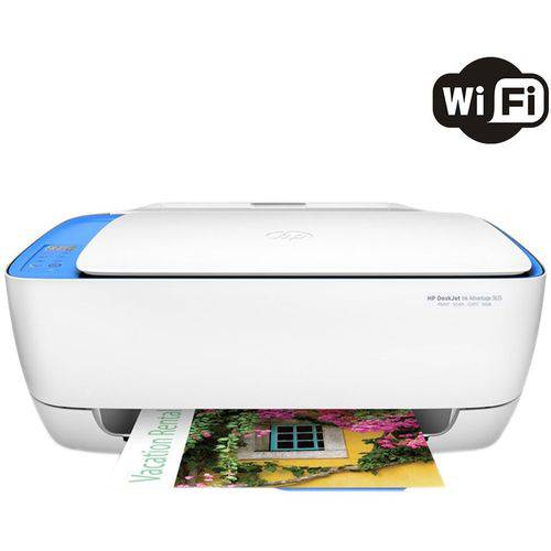 Impressora Deskjet 3635 Wi-fi Multifuncional - Hp