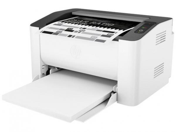 Impressora HP Laser 107A Preto e Branco - USB