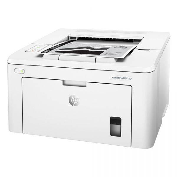 Impressora HP Laserjet Pro M203DW, Branca, G3Q47A, Laser, Wi-Fi, USB