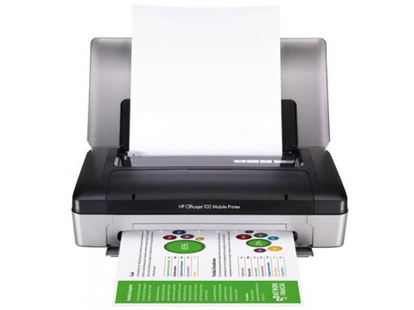 Tudo sobre 'Impressora HP Officejet 100 Jato de Tinta - Colorida'