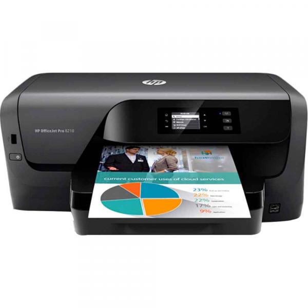 Impressora HP OfficeJet Pro 8210 Jato de Tinta
