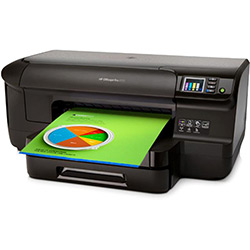 Impressora Jato de Tinta HP Colorida Wireless OfficeJet Pro 8100DWN