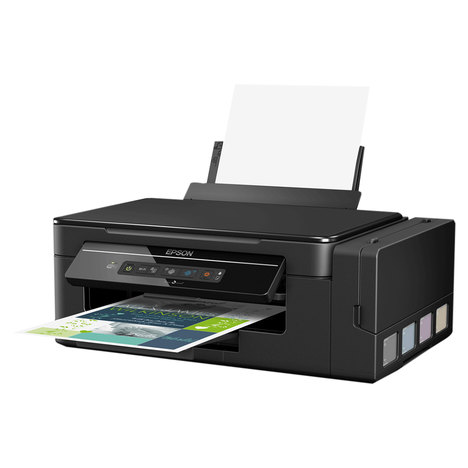 Impressora Multifuncional Epson Ecotank L396 Color Wifi com Garrafa de Tinta T504 Ciano