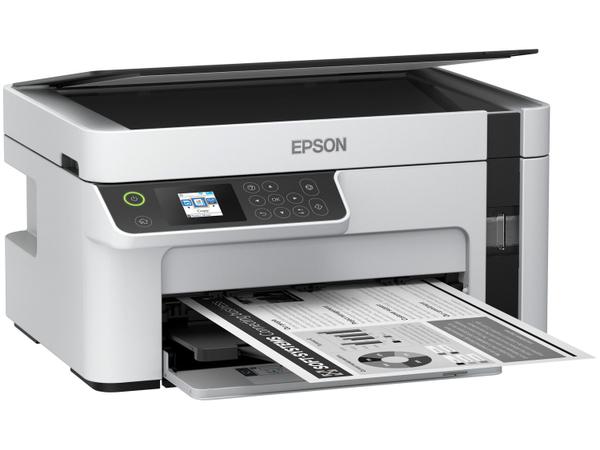 Impressora Multifuncional Epson EcoTank M2120 - Tanque de Tinta Monocromática Wi-Fi USB