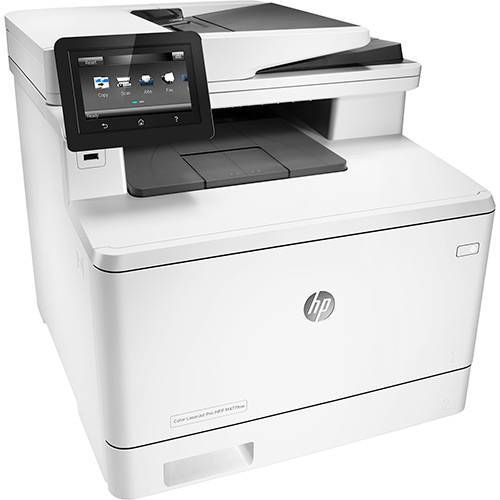 Impressora Multifuncional HP Color Laserjet Pro M477fnw Laser Color