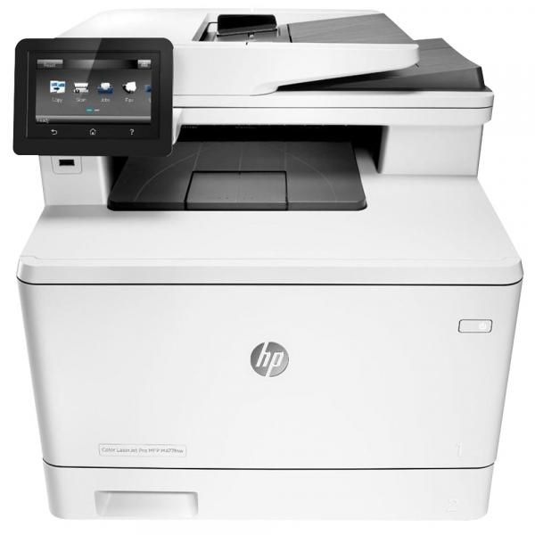 Impressora Multifuncional HP Color LaserJet Pro M477FNW Laser