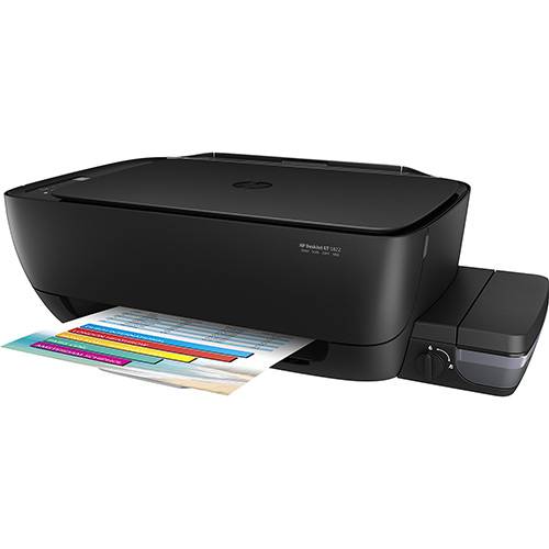 Impressora Multifuncional HP Deskjet GT 5822 Jato de Tinta Color Ink USB - Impressora + Copiadora + Scanner