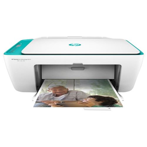 Impressora Multifuncional HP DeskJet Ink Advantage 2675 Colorida Jato de Tinta Wireless Bivolt