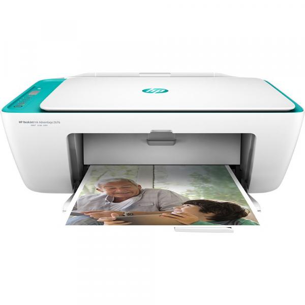 Impressora Multifuncional HP Deskjet Ink Advantage 2676 - Jato de Tinta Wi-Fi Usb 2.0