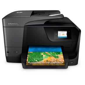 Impressora Multifuncional HP Officejet Pro 8710 Jato de Tinta Wireless - Fax + Cópia + Digitalização