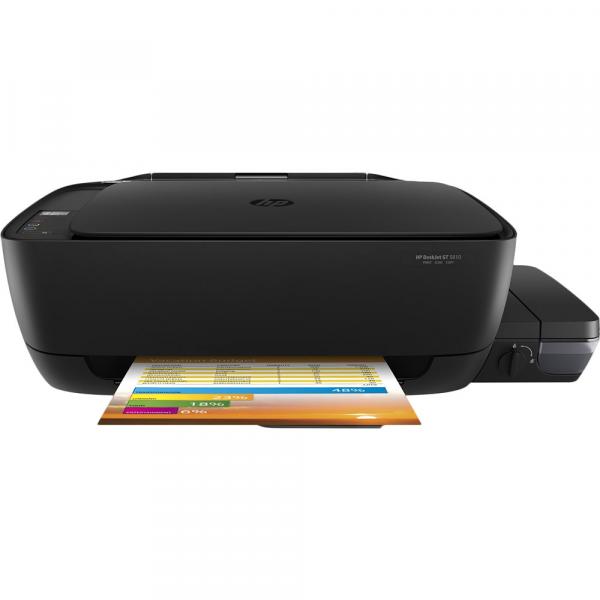 Impressora Multifuncional Tanque de Tinta HP Deskjet GT 5810 Colorida Bivolt