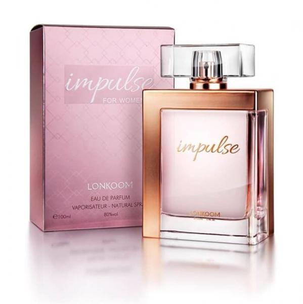 Impulse For Women Eau de Parfum 100ml Lonkoom Perfume Feminino Original
