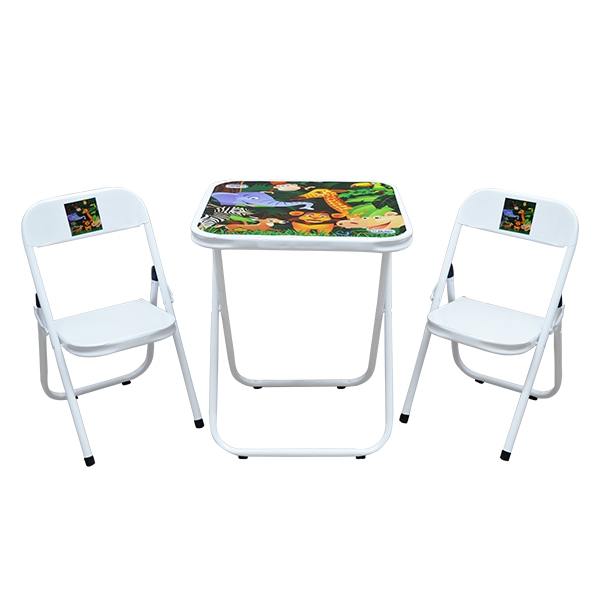 Inf0003.001.008 Conj Infantil C/ 2 Cadeiras Branco Padrao - Utilaço