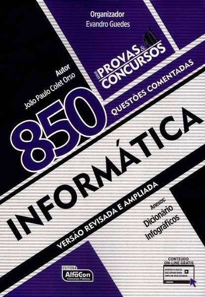 Informatica 850 Questoes Comentadas - Alfacon - 1