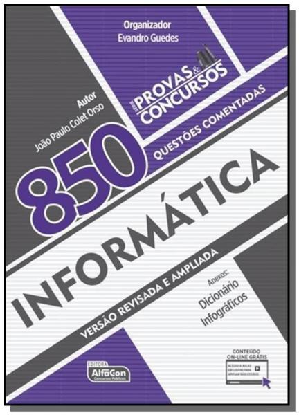 Informatica - 850 Questoes Comentadas - Vol.3 - Alfacon