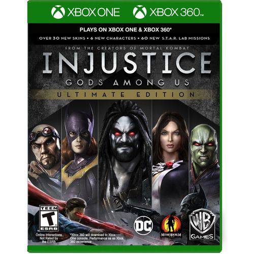 Tudo sobre 'Injustice Gods Among Us Ultimate Edition - Xbox 360 & Xbox One'