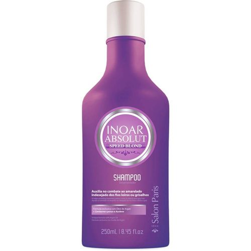 Inoar Absolut Speed Blond Shampoo 250ml