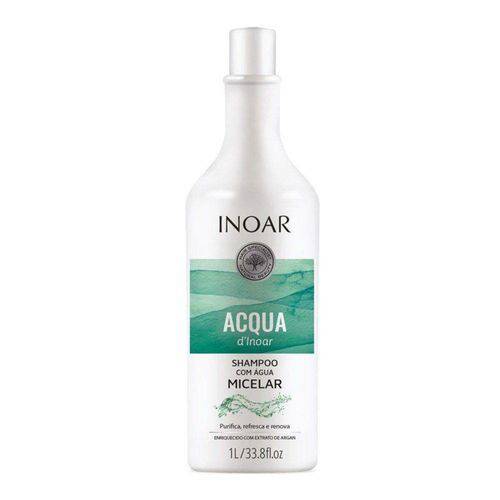 Tudo sobre 'Inoar Acqua D'inoar Micelar - Shampoo 1000ml'