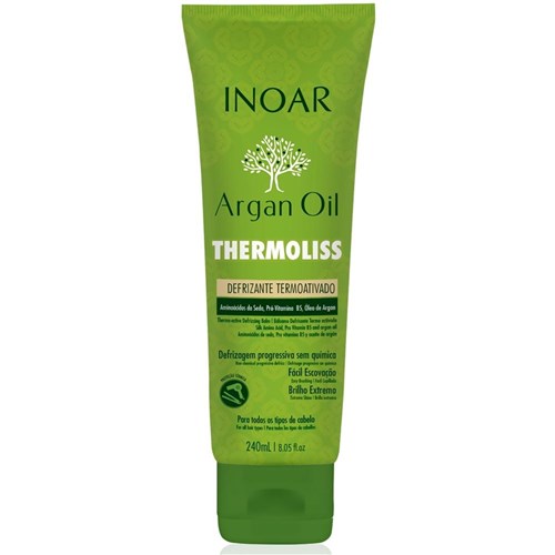 Inoar Argan Oil Thermoliss - Defrizante Termoativado 240ml