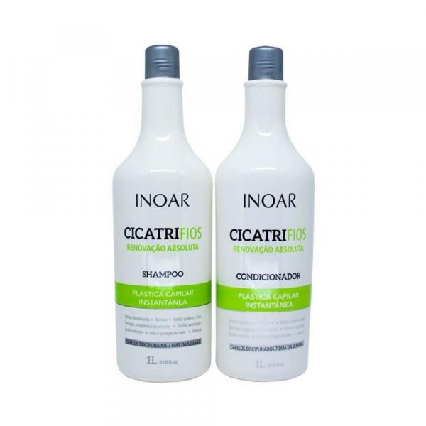Inoar Cicatrifios Kit Shampoo + Condicionador 1 L