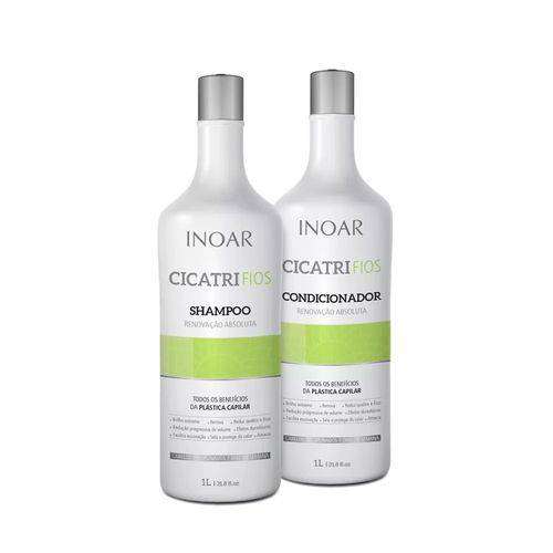 Inoar Cicatrifios Plástica Capilar Kit Duo Profissional (2x1L)