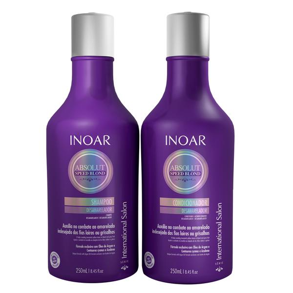 Inoar Duo Speed Blond Kit - Shampoo + Condicionador
